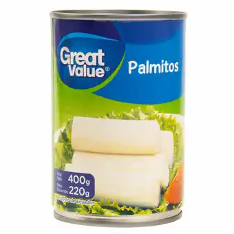 Walmart Conserva De Verduras Great Value Palmitos X 400 Gr oferta