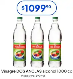 Hergo Dos anclas vinagre alcohol oferta