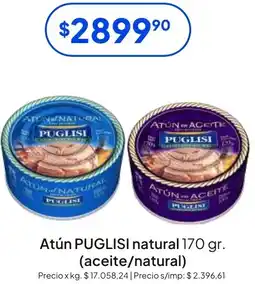 Hergo Puglisi atún natural oferta