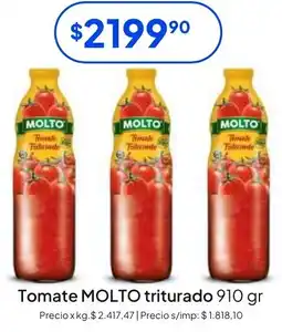 Hergo Molto tomate triturado oferta