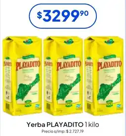 Hergo Playadito yerba oferta