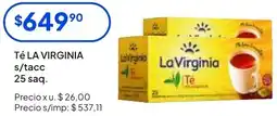 Hergo La virginia té s/tacc oferta