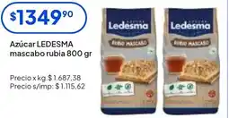Hergo Ledesma azúcar mascabo rubia oferta