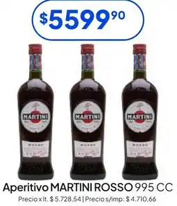 Hergo Martini rosso aperitivo oferta