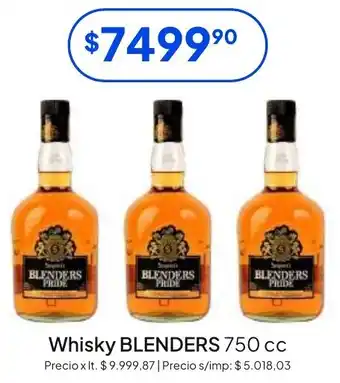 Hergo Blenders pride whisky oferta