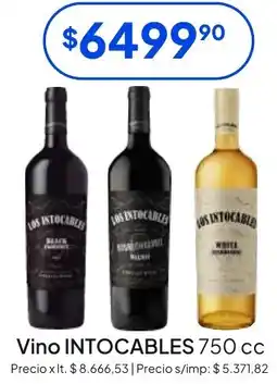 Hergo Intocables vino oferta