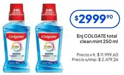 Hergo Colgate enj total clean mint oferta