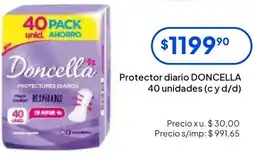 Hergo Doncella protector diario oferta