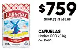 Diarco Cañuelas harina 000 oferta