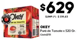 Diarco Okey puré de tomate oferta