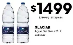 Diarco Glaciar agua sin gas oferta