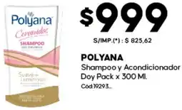 Diarco Polyana shampoo y acondicionador doy pack oferta