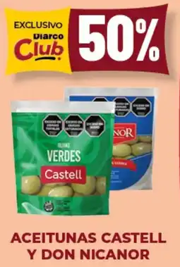 Diarco Aceitunas castell y don nicanor oferta