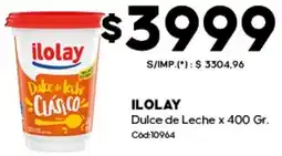 Diarco Ilolay dulce de leche oferta