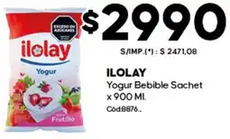 Diarco Ilolay yogur bebible sachet oferta