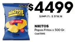 Diarco Nikitos papas fritas oferta