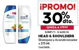 Diarco Head & shoulders shampoo y acondicionador oferta