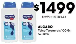 Diarco Algabo talco talquera oferta