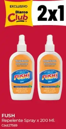 Diarco Fush repelente spray oferta
