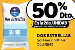 Diarco Dos estrellas sal fina oferta
