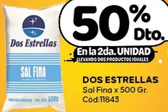 Diarco Dos estrellas sal fina oferta