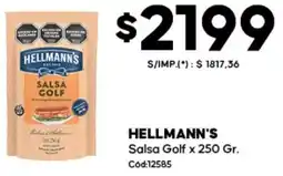Diarco Hellmann's salsa golf oferta