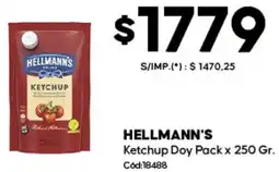 Diarco Hellmann's ketchup doy pack oferta