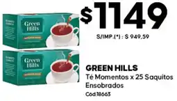 Diarco Green hills té momentos oferta