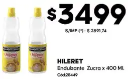 Diarco Hileret endulzante zucra oferta