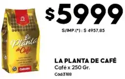 Diarco La planta de café oferta
