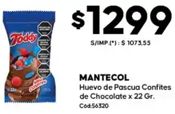 Diarco Mantecol huevo de pascua confites de chocolate oferta