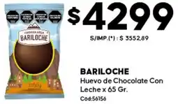 Diarco Bariloche huevo de chocolate con leche oferta