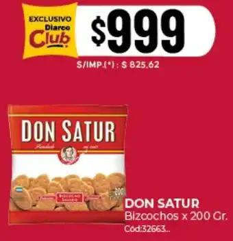 Diarco Don satur bizcochos oferta