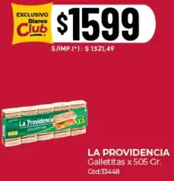 Diarco La providencia galletitas oferta