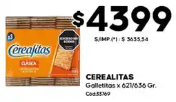 Diarco Cerealitas galletitas oferta