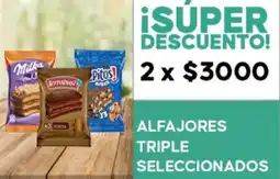 Diarco Alfajores triple seleccionados oferta