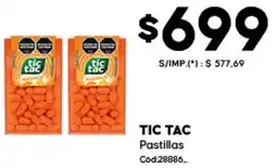 Diarco Tic tac pastillas oferta
