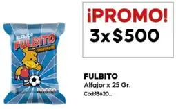 Diarco Fulbito alfajor oferta