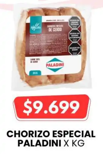 Paladini chorizo especial