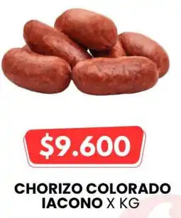 Autoservicio Capo Iacono chorizo colorado oferta
