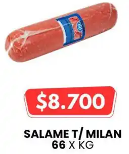 Autoservicio Capo 66 salame t/milan oferta