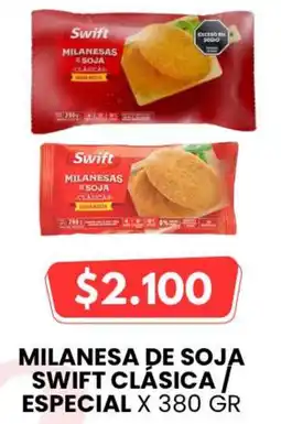 Autoservicio Capo Swift milanesa de soja clásica especial oferta