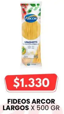 Autoservicio Capo Arcor fideos largos oferta