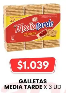 Autoservicio Capo Media tarde galletas oferta