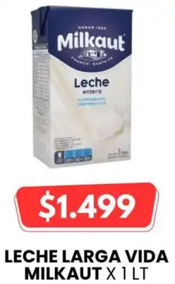 Autoservicio Capo Milkaut leche larga vida oferta