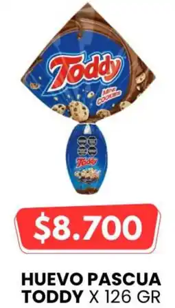 Autoservicio Capo Toddy huevo pascua oferta