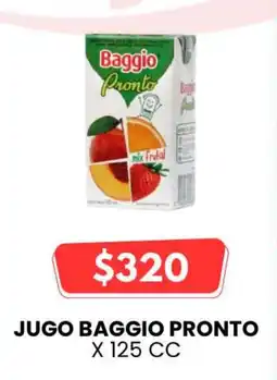 Autoservicio Capo Jugo baggio pronto oferta
