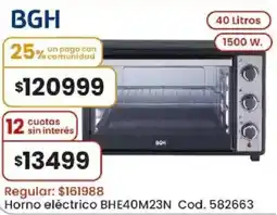 Coto BGH Horno eléctrico oferta