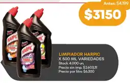 Supermercados Tadicor Harpic limpiador oferta