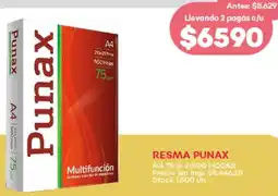 Supermercados Tadicor Punax A4 oferta